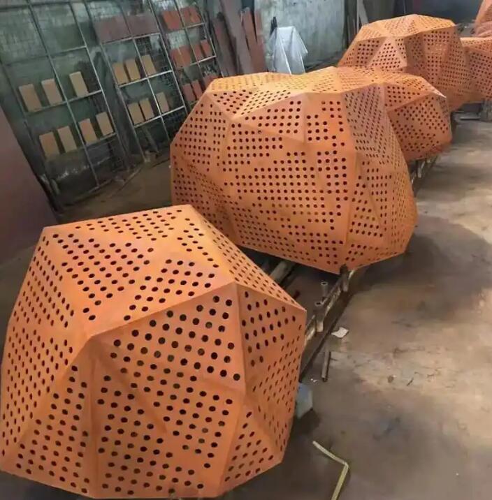 岭口镇耐候钢造型